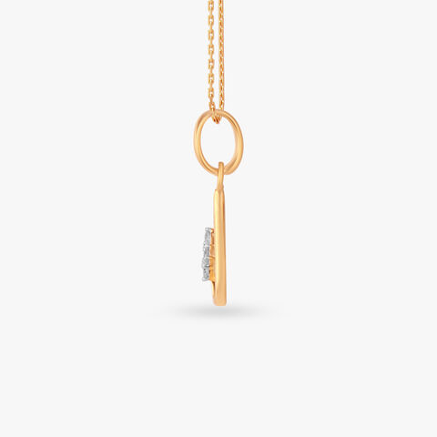 Lovely Diamond Pendant for Kids