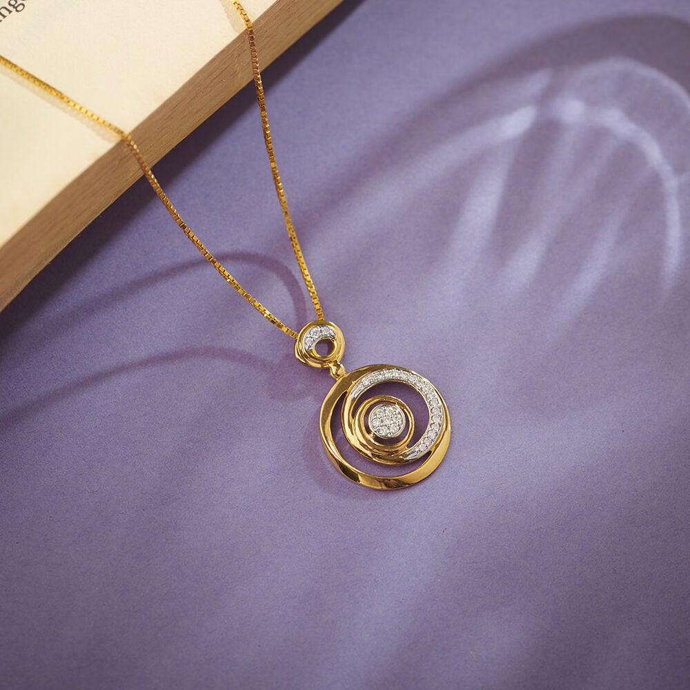 Tanishq pendant designs in gold only clearance
