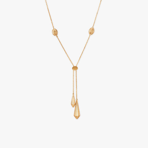 Gilded Sway Gold Necklace