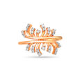 14 KT Rose Gold Floral Beauty Ring,,hi-res image number null