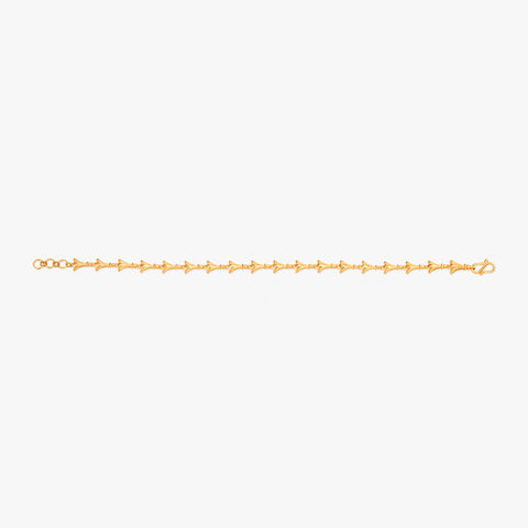Flowerbud Gold Bracelet