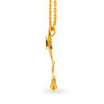 22 Karat Gold Pendant Earrings Set,,hi-res image number null