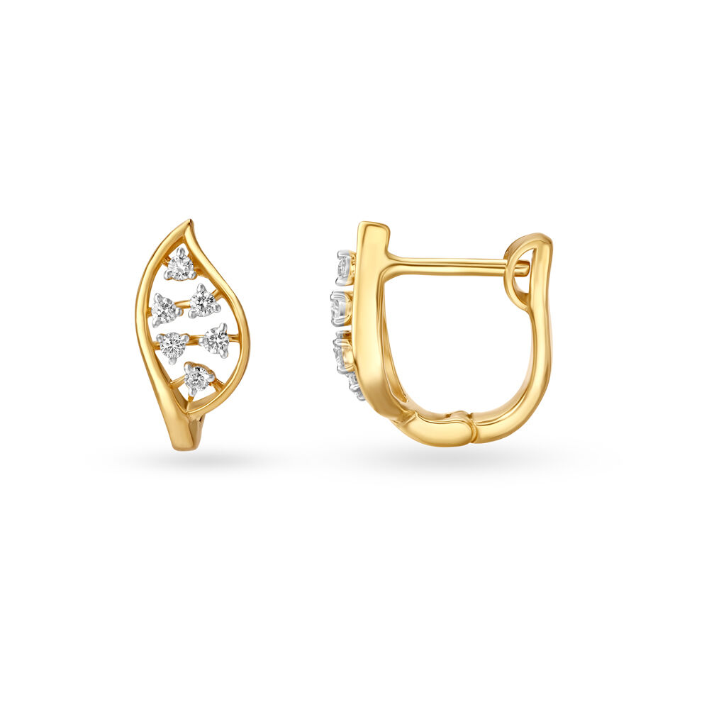 Tanishq 18 sale carat gold earrings