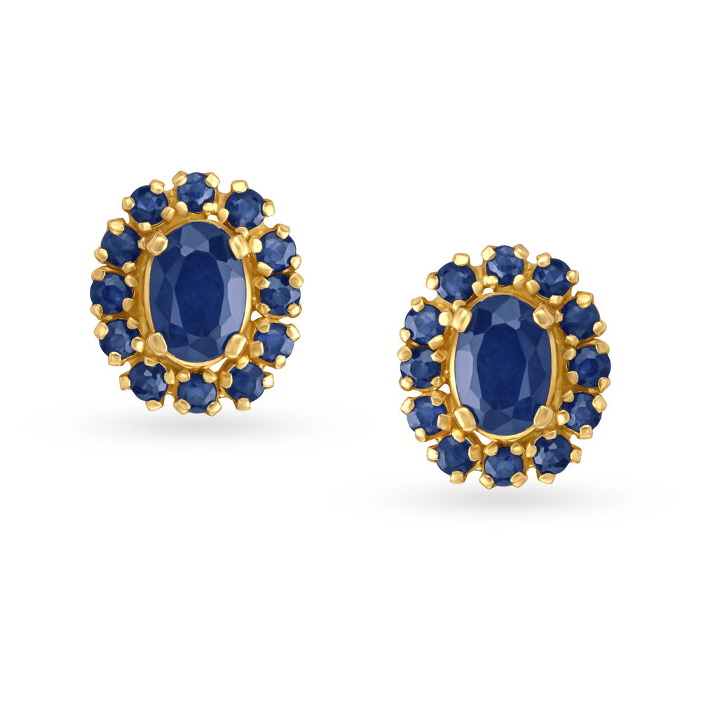 Tanishq blue sapphire necklace 2025