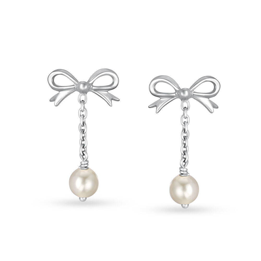 Tanishq pearl earrings online deals
