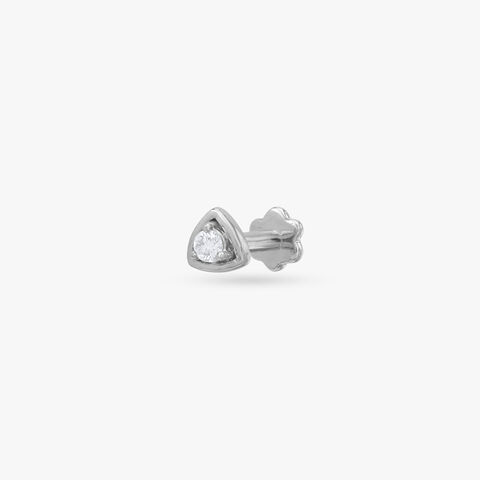 Ethereal Prism Diamond Nose Pin
