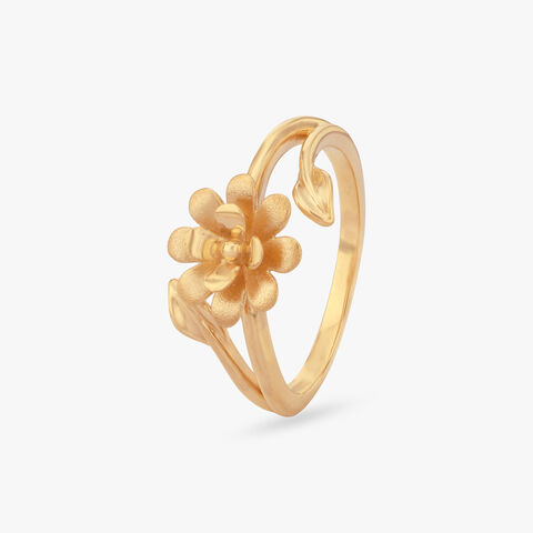 Sunlit Bloom Gold Ring