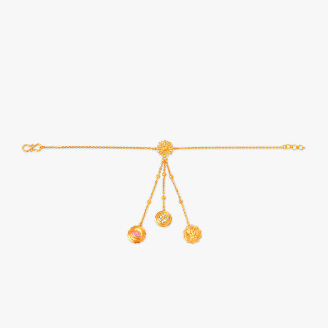 Magnificent Tridev Rakhi Bracelet,,hi-res image number null