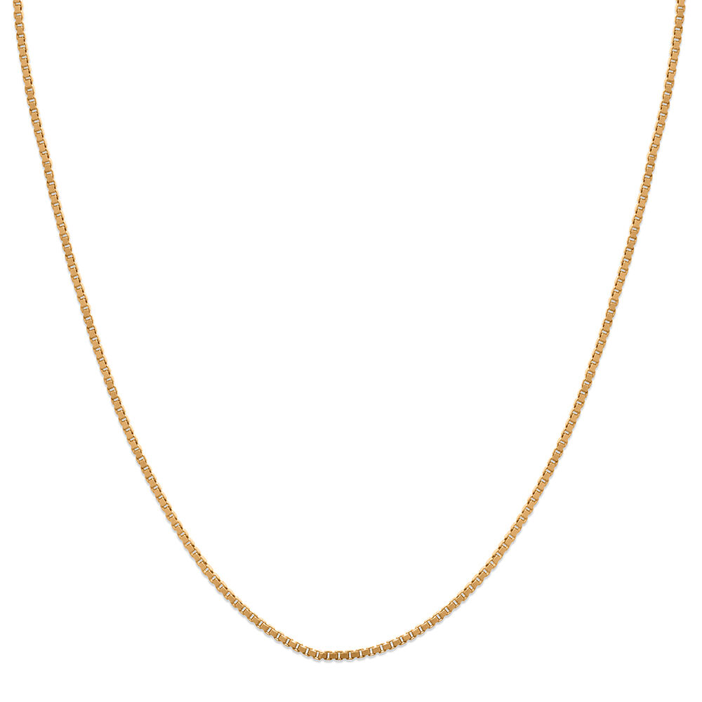 14 karat yellow gold chain top