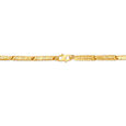 Edgy Hollow Gold Chain For Men,,hi-res image number null