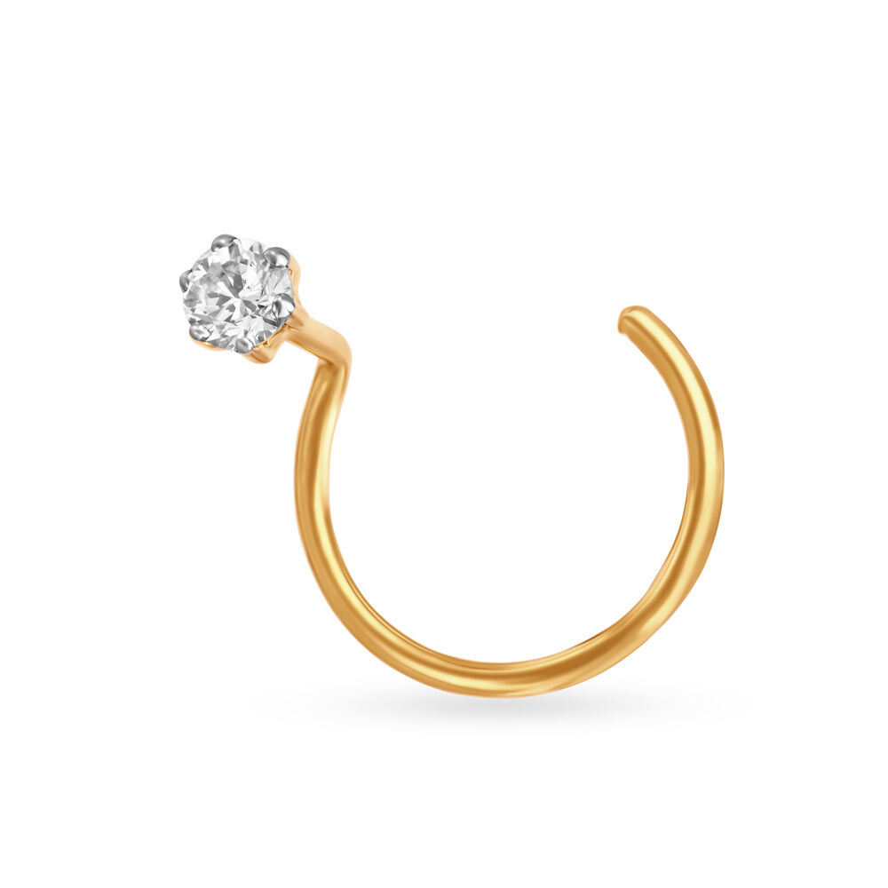 Diamond nose ring tanishq new arrivals