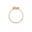 14KT White-Rose Gold Margarita Finger Ring,,hi-res image number null