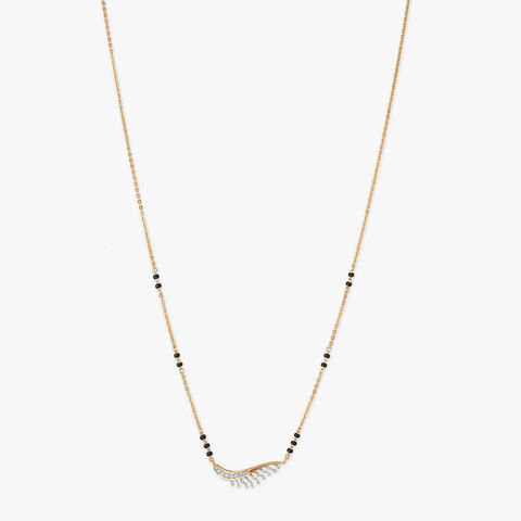 Radiant Trail Diamond Mangalsutra
