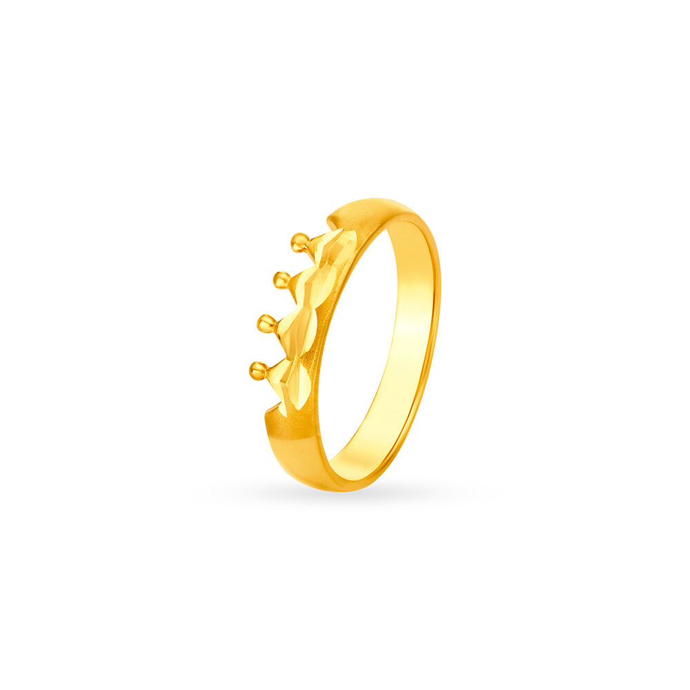 Tanishq gold ring deals for baby boy