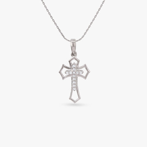 Radiant Grace Silver Pendant