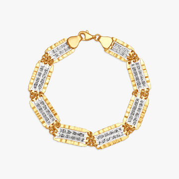 Subtle Geometric Bracelet for Men