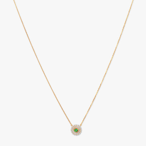 Enchanted Bloom Diamond Pendant with Chain