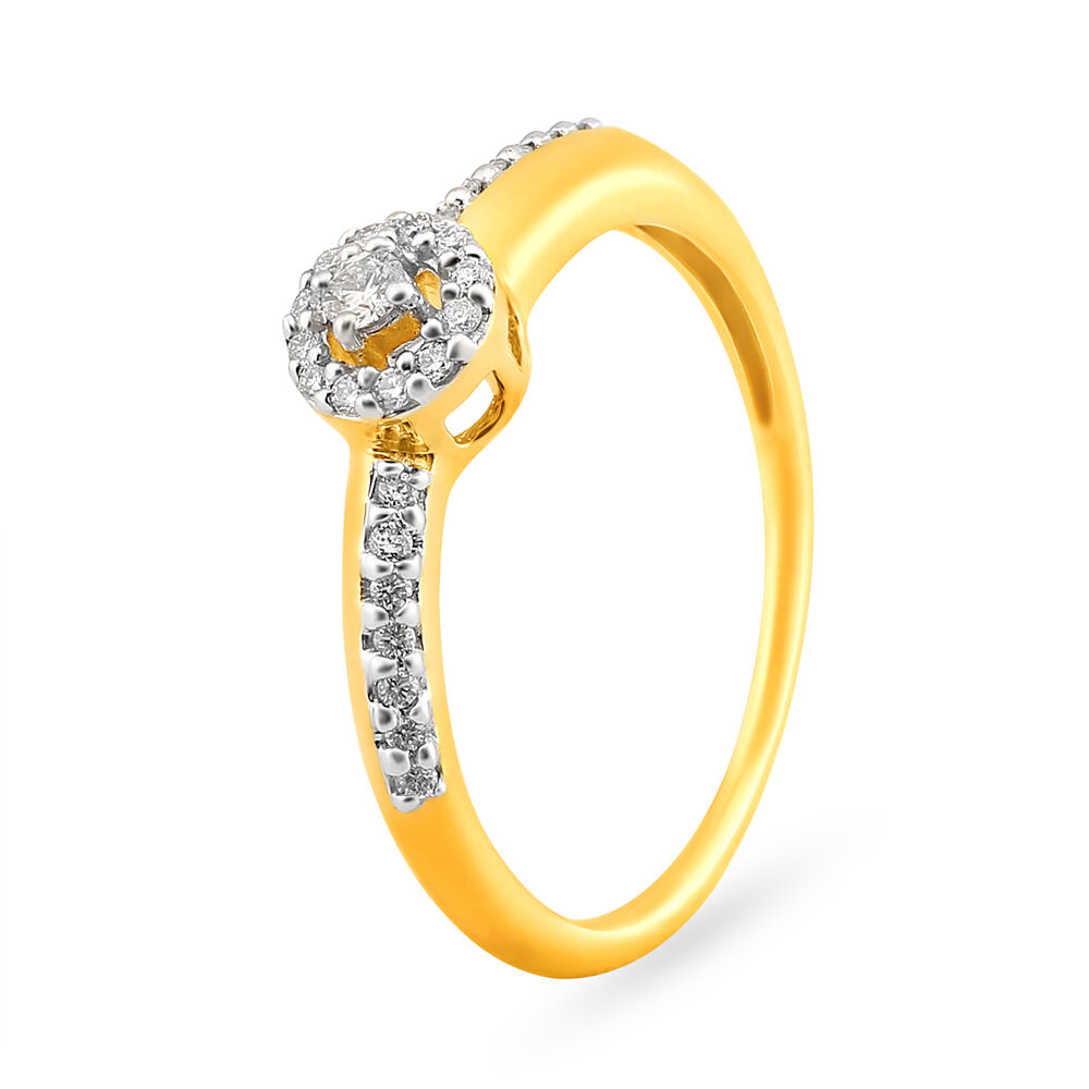 TANISHQ 18KT Gold and Diamond Finger Ring (17.20 mm) in Yamunanagar at best  price by Tanishq - Justdial