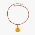 Elegant Engraved Rakhi Pendant,,hi-res image number null