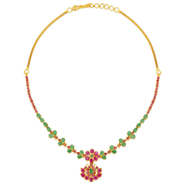 Entrancing Emerald and Ruby Necklace,,hi-res image number null