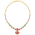 Entrancing Emerald and Ruby Necklace,,hi-res image number null