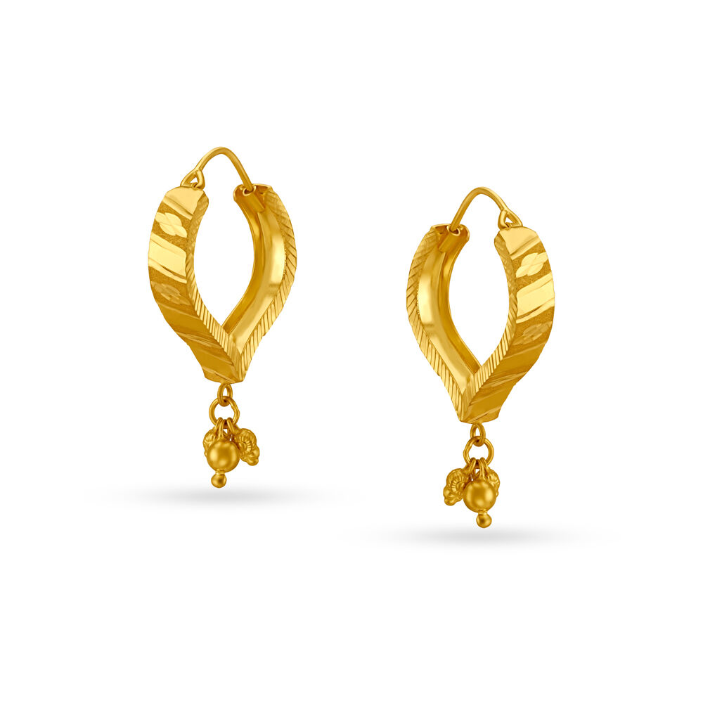 Buy Small Chunky Thick Good Hoops Earrings for Women at Amazonin