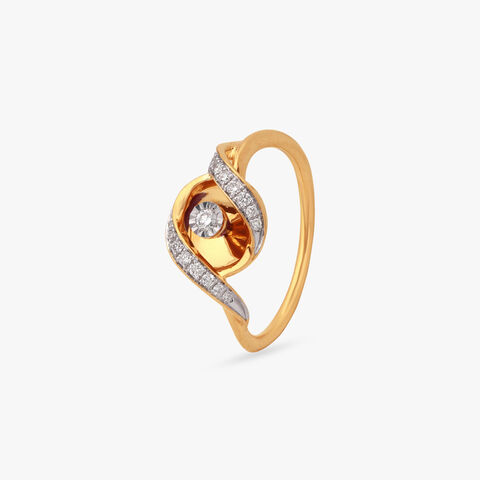 Dew Embrace Diamond Ring