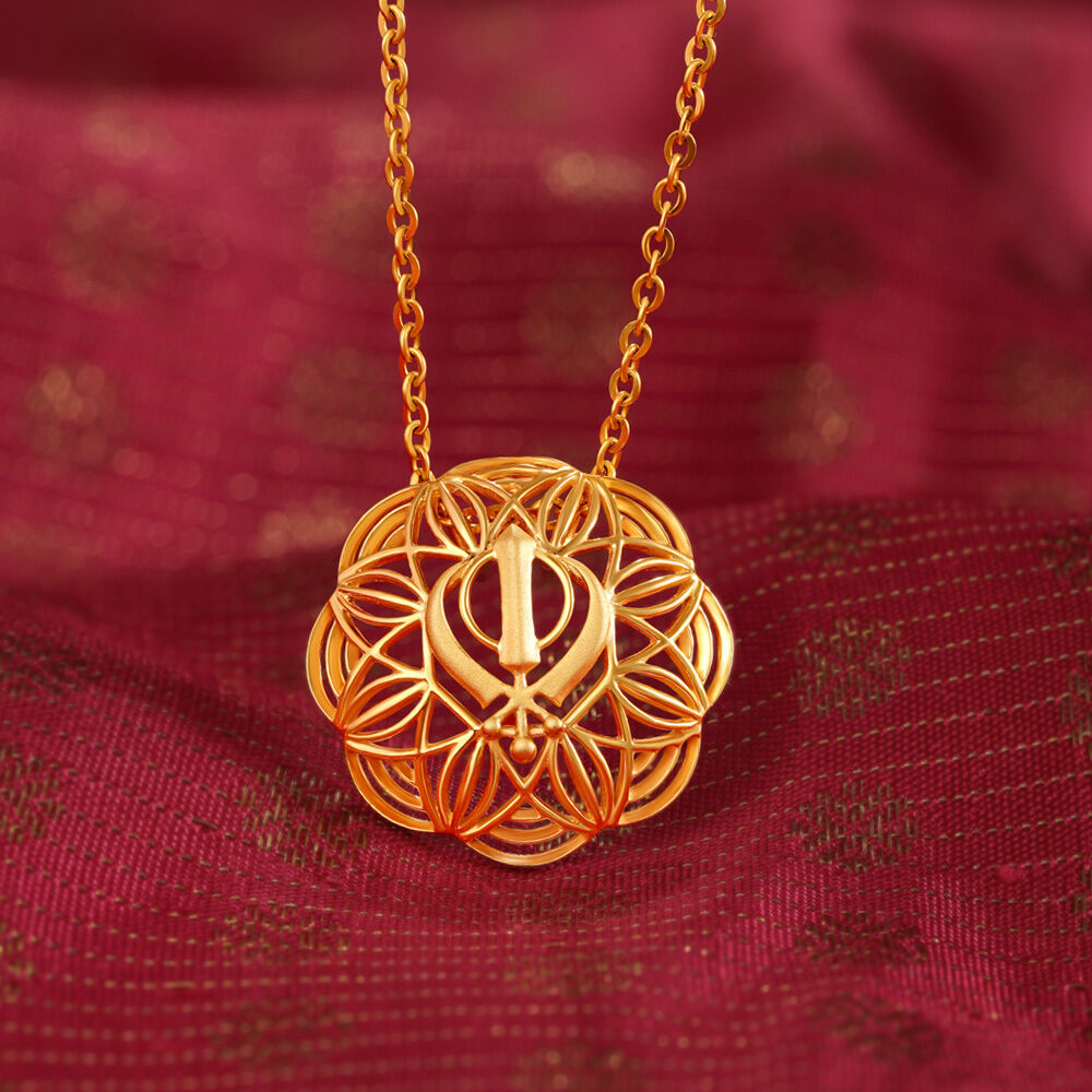 Graceful Ik Onkar Pendant