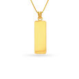 Creative Geometric Gold Pendant For Men,,hi-res image number null