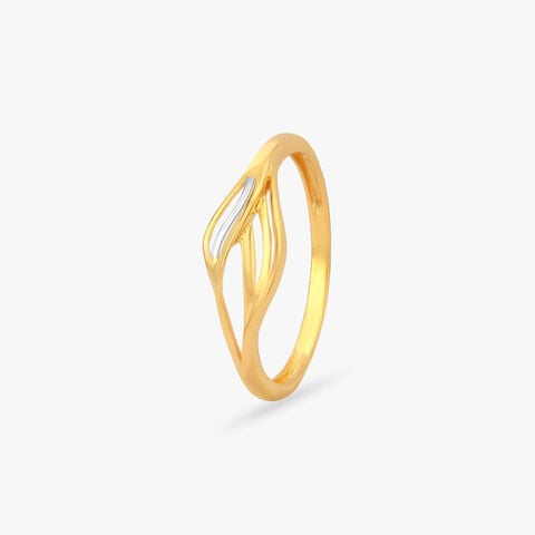 Willow Flow Gold Finger Ring