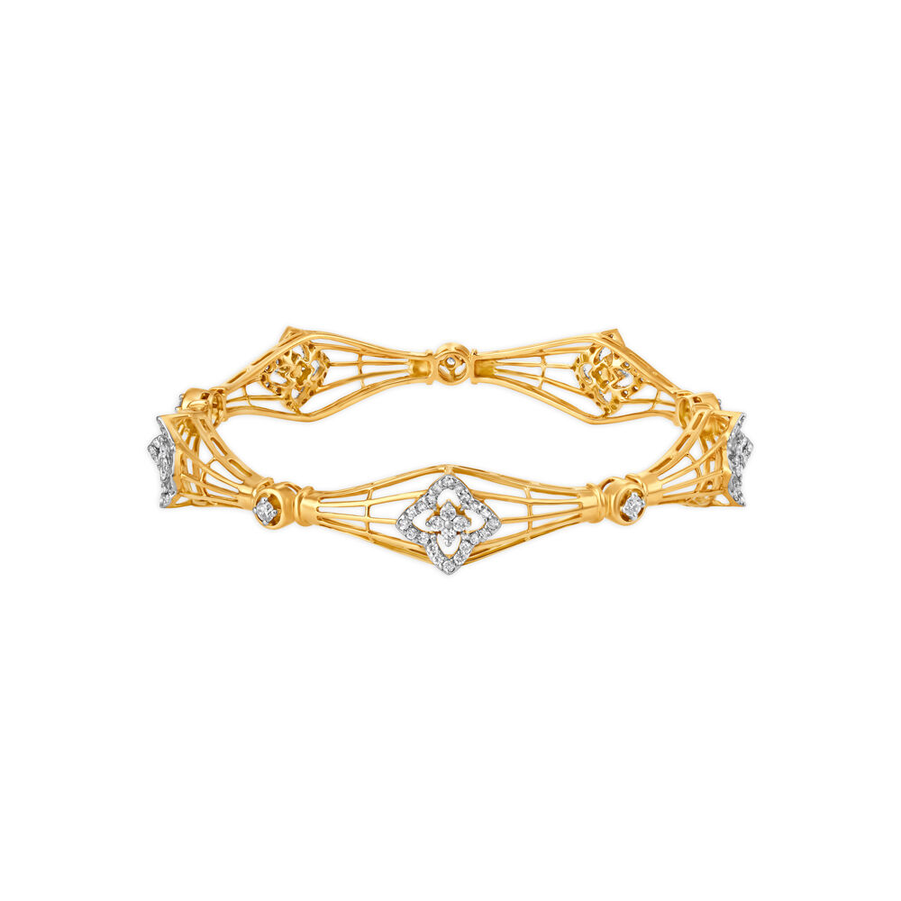 Tanishq diamond on sale bangle design