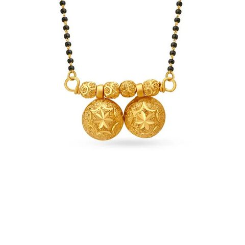 Eccentric Gold Pendant