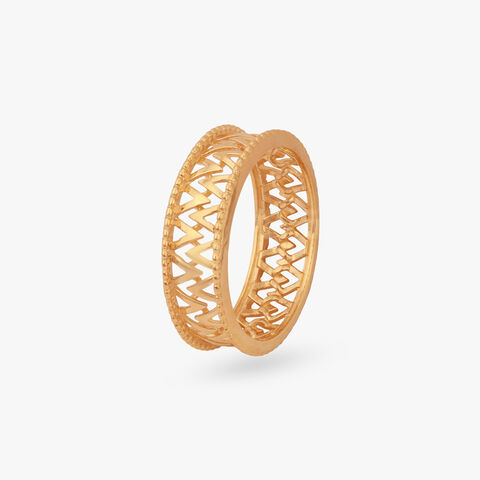 Timeless Trellis Gold Ring