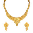 Radiant Enchanting Gold Necklace Set,,hi-res image number null