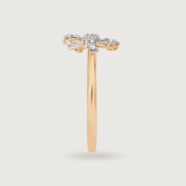 Twinkling Romance 14KT Diamond Finger Ring,,hi-res image number null