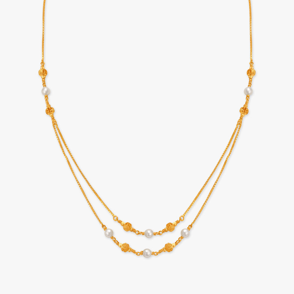 Tanishq outlet layered necklace