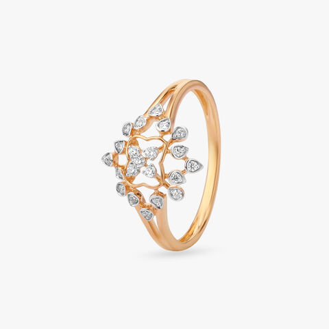 Celestial Bloom Diamond Ring