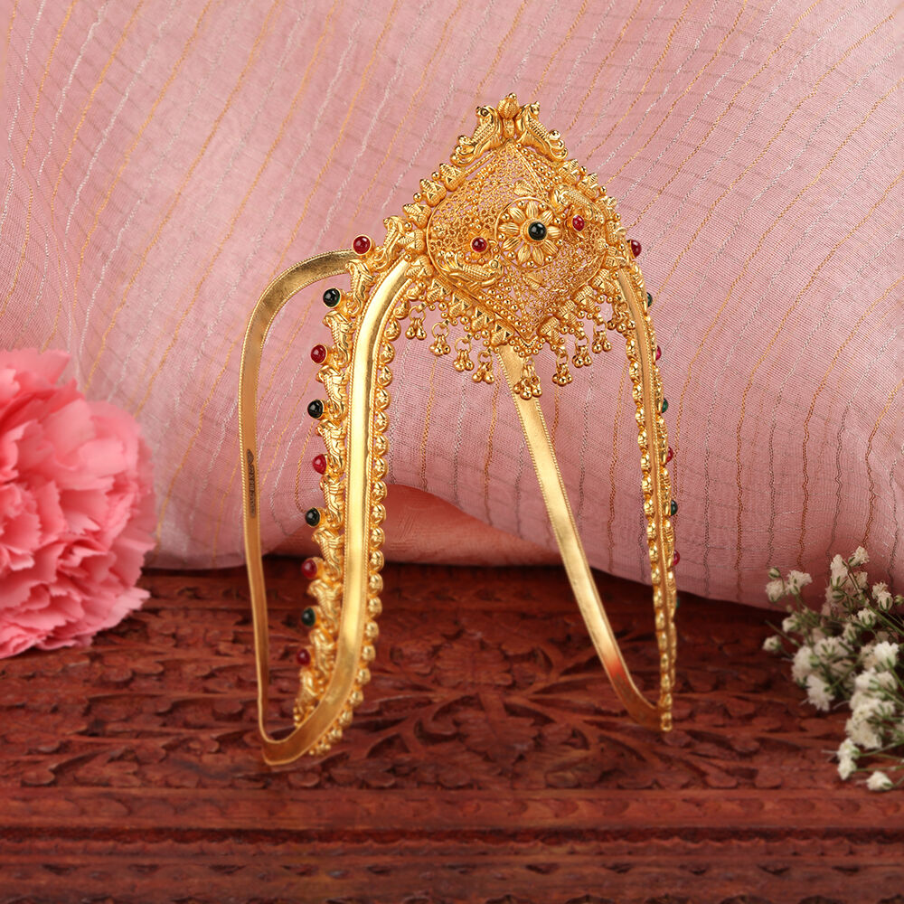 Garden Inspired Intricate Gold Vanki