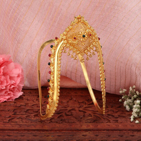Garden-Inspired Intricate Gold Vanki