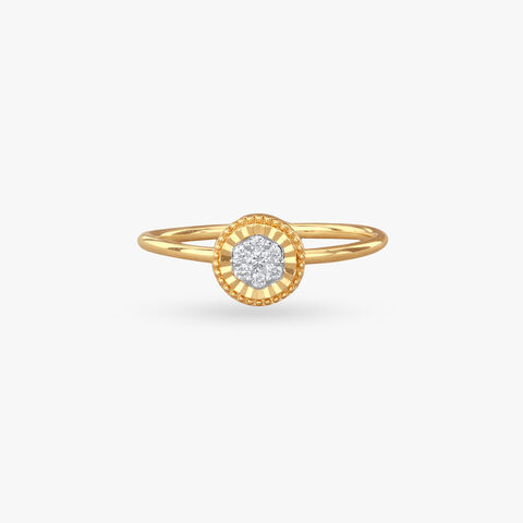 Floral Whispers Diamond Ring