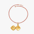 Traditional Engraved Rakhi Pendant,,hi-res image number null