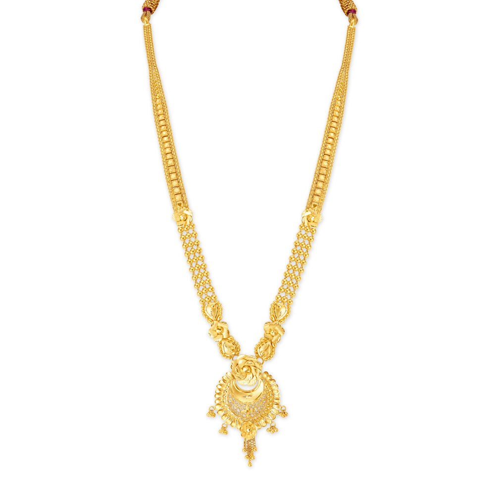 Tanishq gold haar outlet price