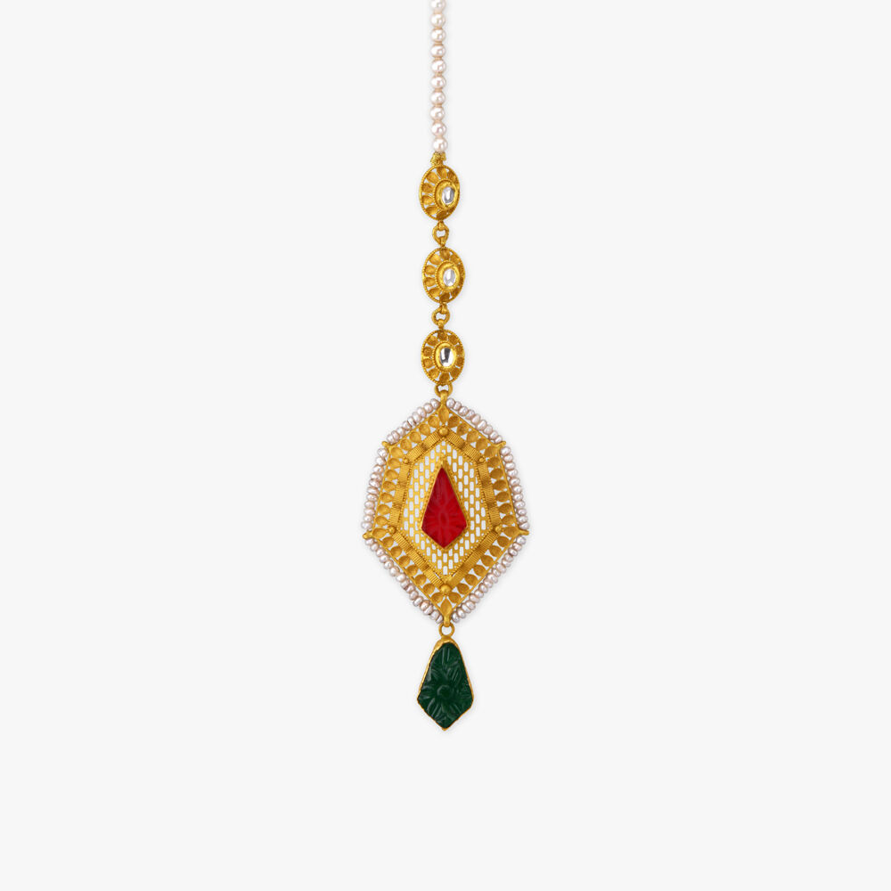 Tanishq jewellery maang tikka deals