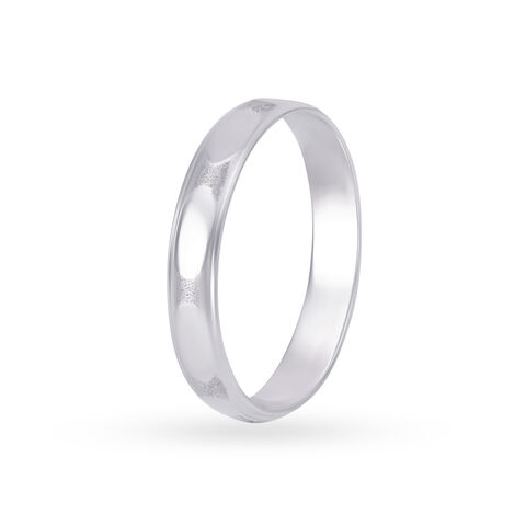 Charming Platinum Ring for Men