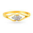 Contemporary Diamond Finger Ring,,hi-res image number null