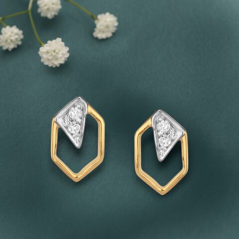 Tiny Twinkles Diamond Stud Earrings For Kids
