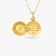 Beautiful Engraved Rakhi Pendant,,hi-res image number null