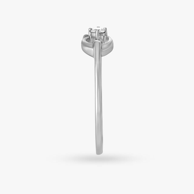 Elegant Bow Diamond Ring,,hi-res image number null