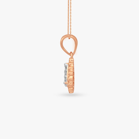 Teardrop Radiance Diamond Pendant