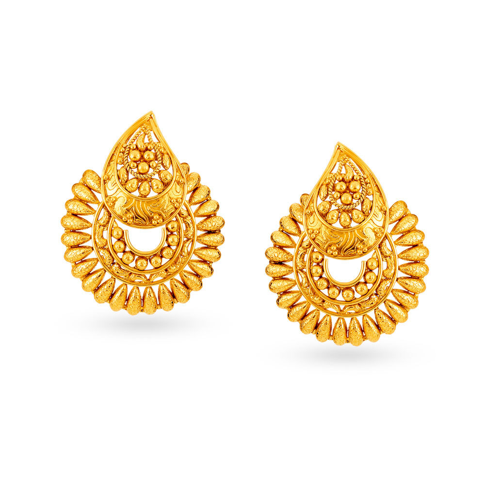 Buy Reliance Jewels 18 KT Gold Earring 6.86 g Online at Best Prices in  India - JioMart.